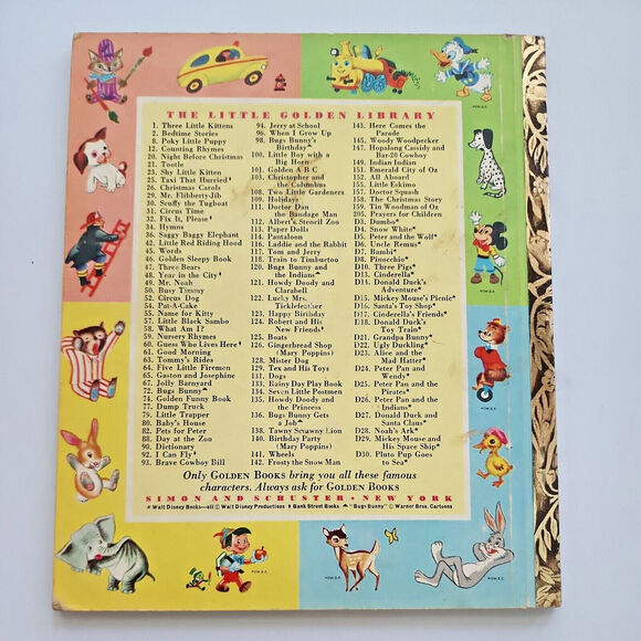 Vintage 1952 Howdy Doody and the Princess Little Golden Book 1st Edition 50s U7 - Picture 3 of 9